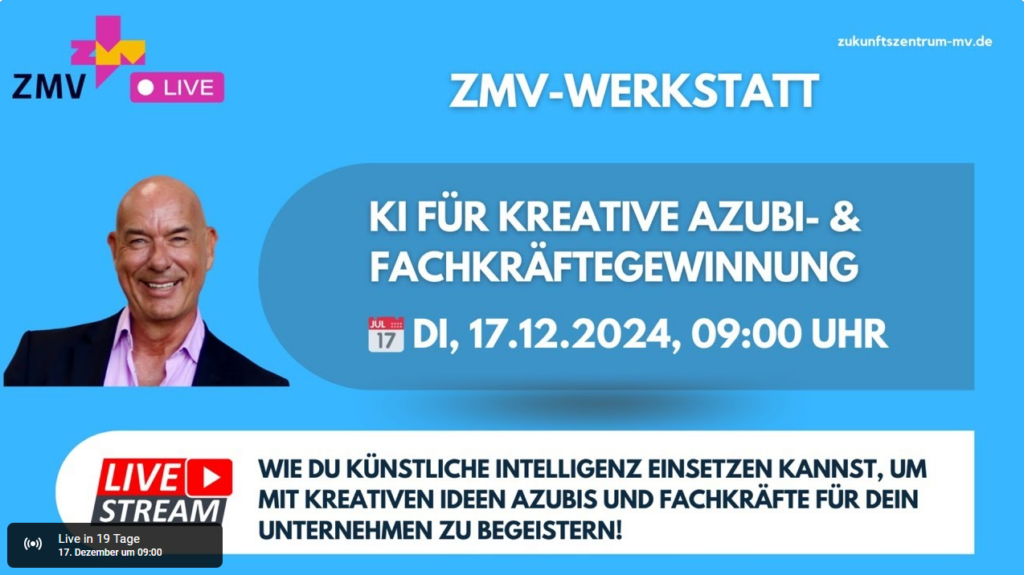 KI für kreative Azubi- & Fachkräftegewinnung