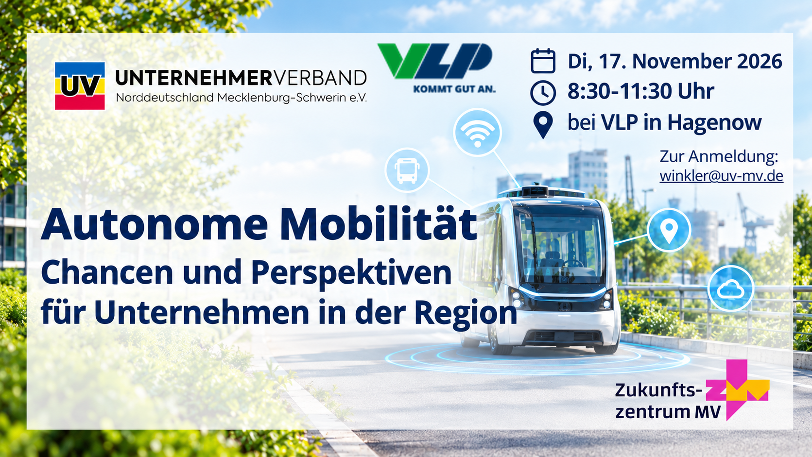 Grüner Dienstag: Autonome Mobilität im Praxistest